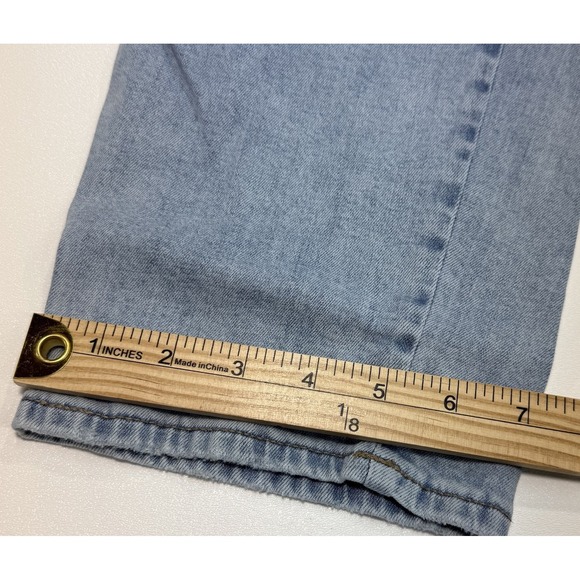 White House Black Market Cargo Jeans Women Size 10 Extra High Rise Tapered Ankle - Picture 6 of 11